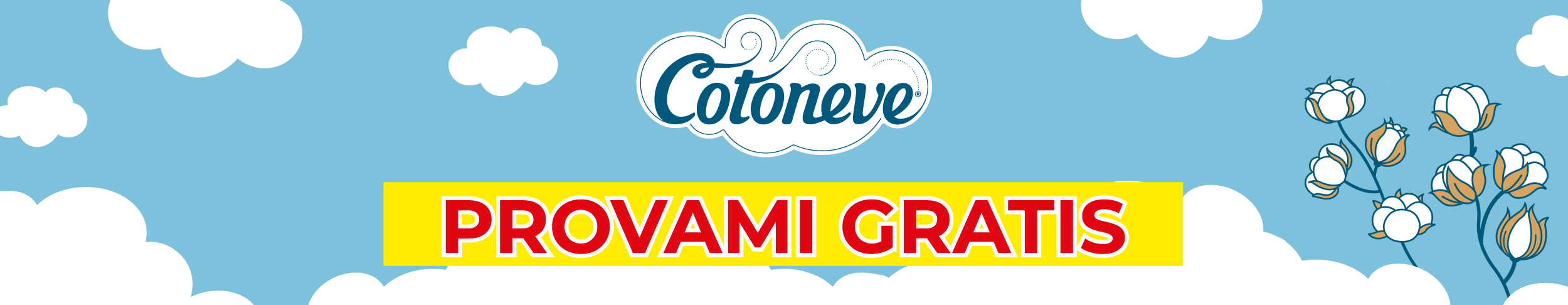 immagine desktop del cashback Prova gratis - Cotoneve Salviette 100% cotone