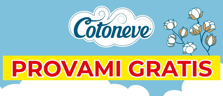 immagine per smartphone del cashback Prova gratis - Cotoneve Salviette 100% cotone