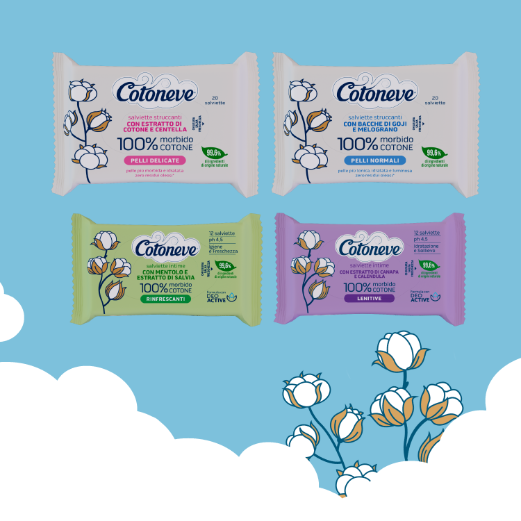 immagine per smartphone del cashback Prova gratis - Cotoneve Salviette 100% cotone